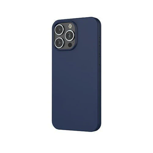 Coque silicone MagSafe iPhone 16 Pro Max - Bleu-1
